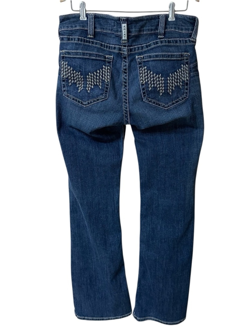 Ariat Women's REAL Perfect Rise Halyn Boot Cut Jeans 31 L - Picture 5 of 10